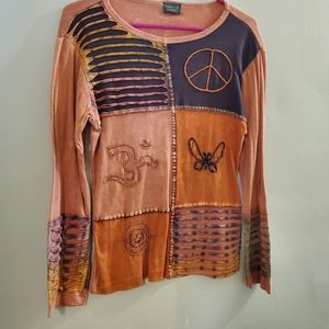 Long Sleeve Peace Shirt